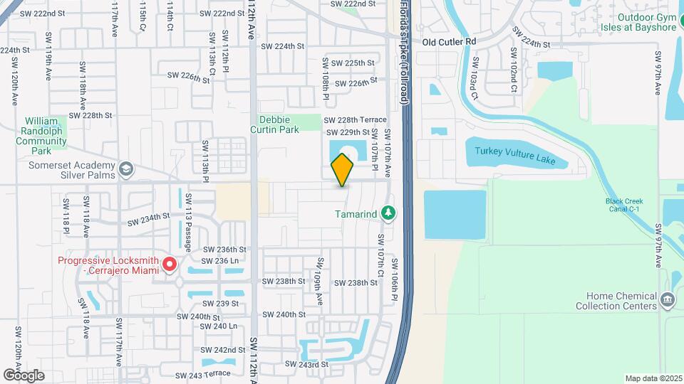 10820 SW 232nd Terrace Map and Location Details