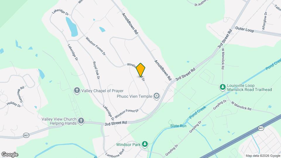 2717 Windsor Forest Dr Map and Location Details