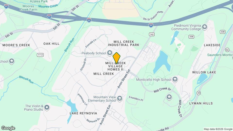 1350 Stoney Ridge Rd Map and Location Details