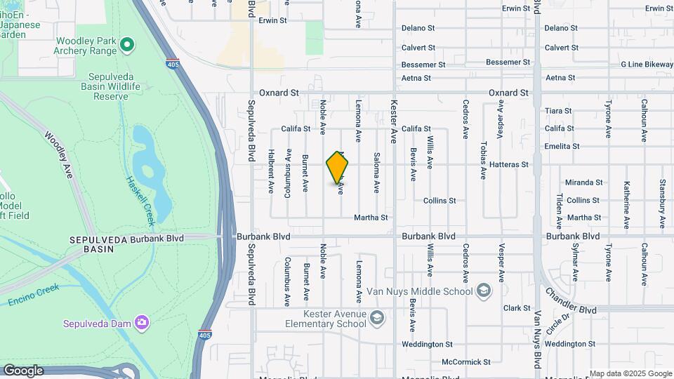 5715 Norwich Ave Map and Location Details