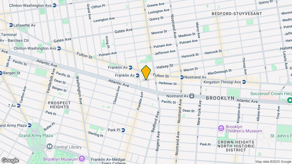 22 Brevoort Place Mapa y Detalles de la Ubicación