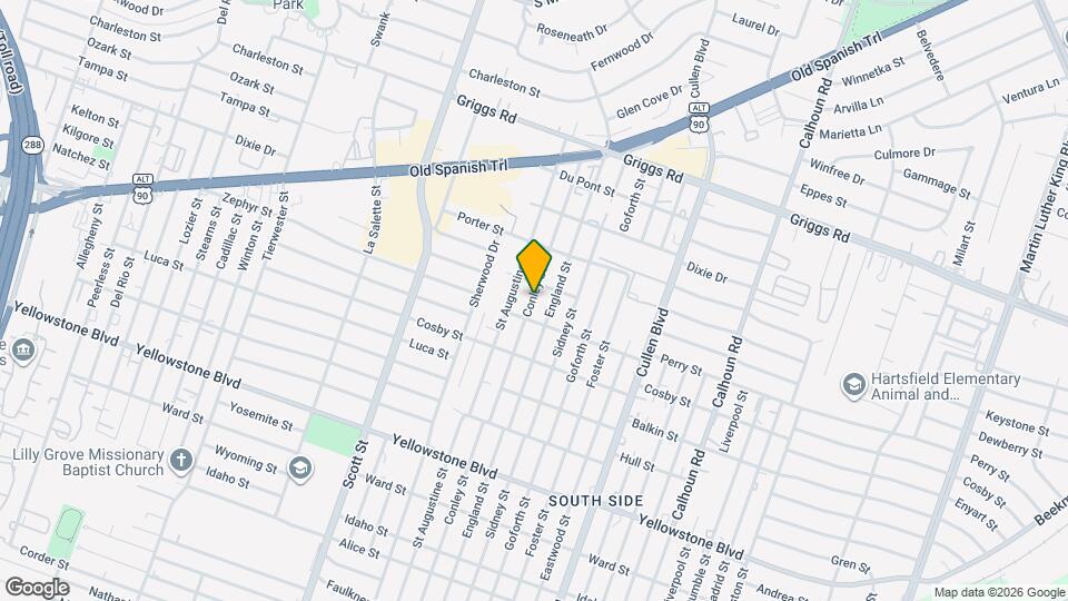 6207 Conley St Map and Location Details