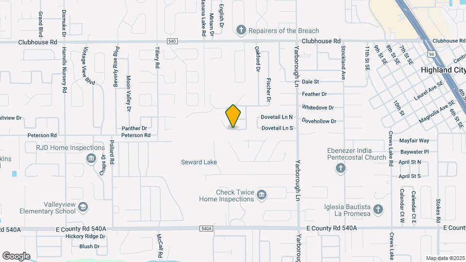5764 Woodruff Way Map and Location Details