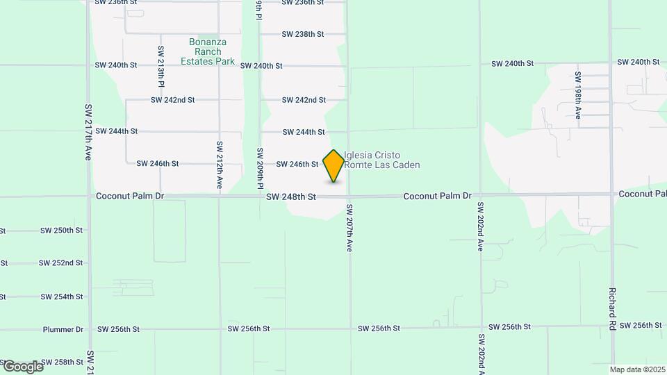 20751 SW 248th St Mapa y Detalles de la Ubicación
