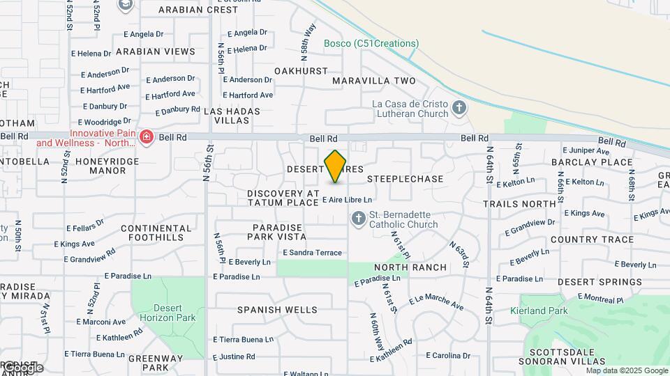 5941 E Kelton Ln Map and Location Details