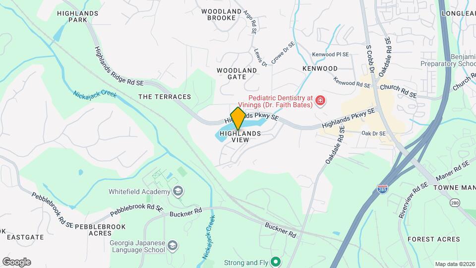 1741 Highlands View Dr Map and Location Details