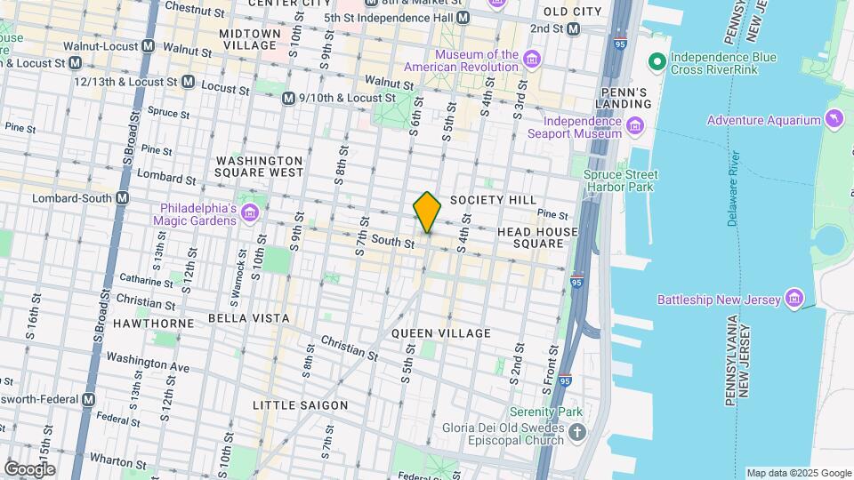 Valetta Mapa y Detalles de la Ubicación