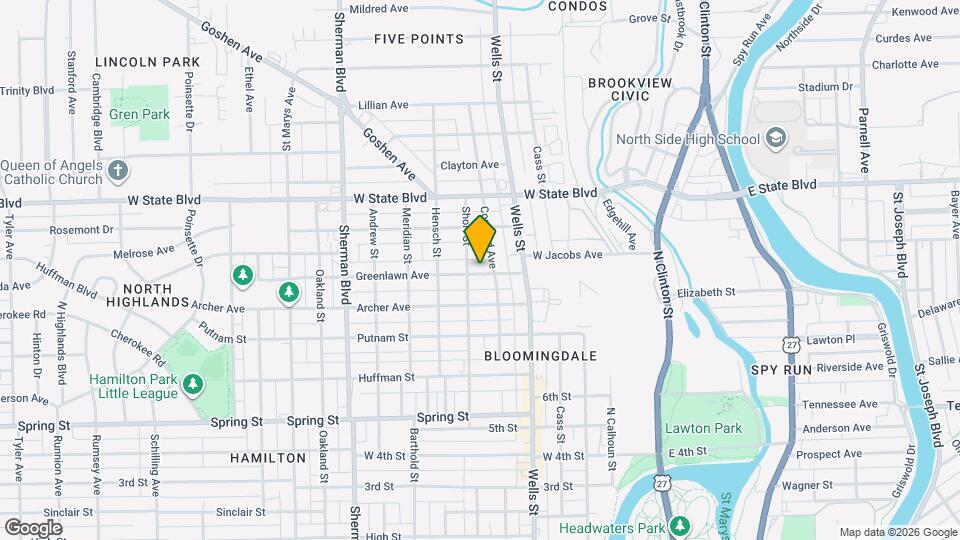 514 Greenlawn Ave Mapa y Detalles de la Ubicación