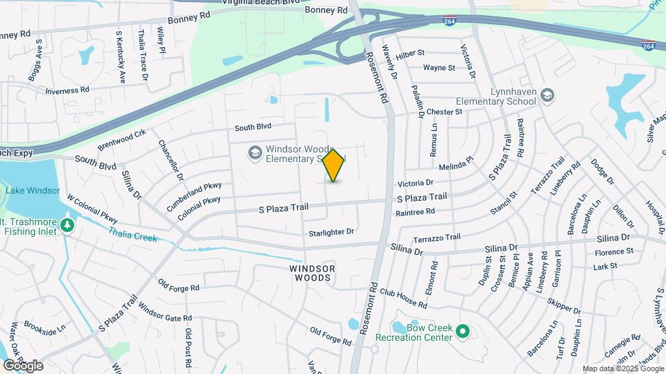 3613 Algonquin Ct Map and Location Details