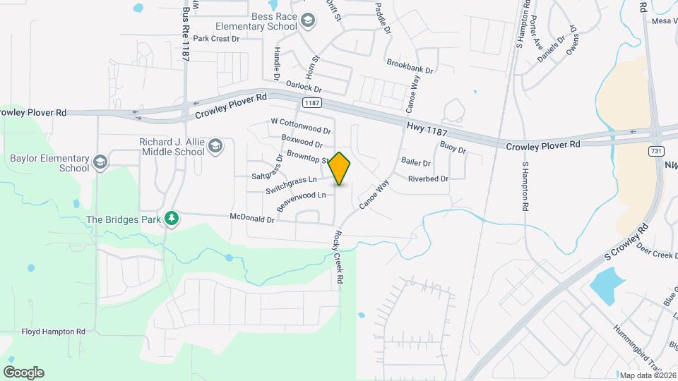 1017 Maidenhair Ln Mapa y Detalles de la Ubicación