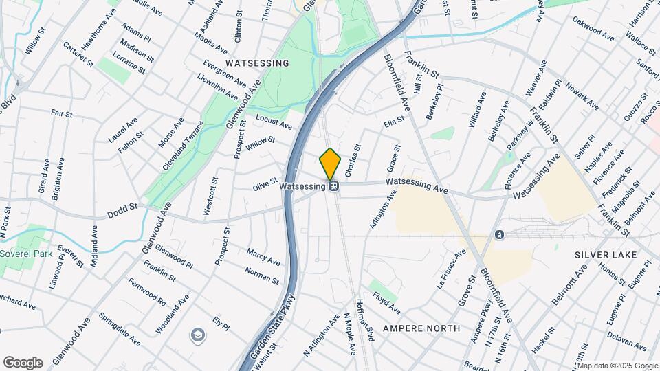 7 Watsessing Ave Map and Location Details