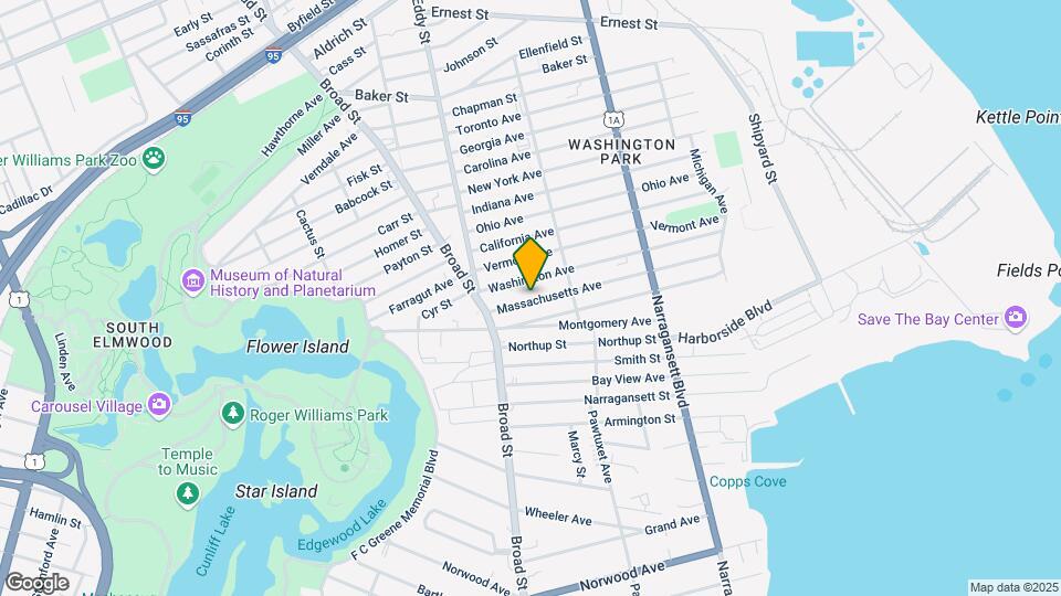 271 Massachusetts Ave Map and Location Details