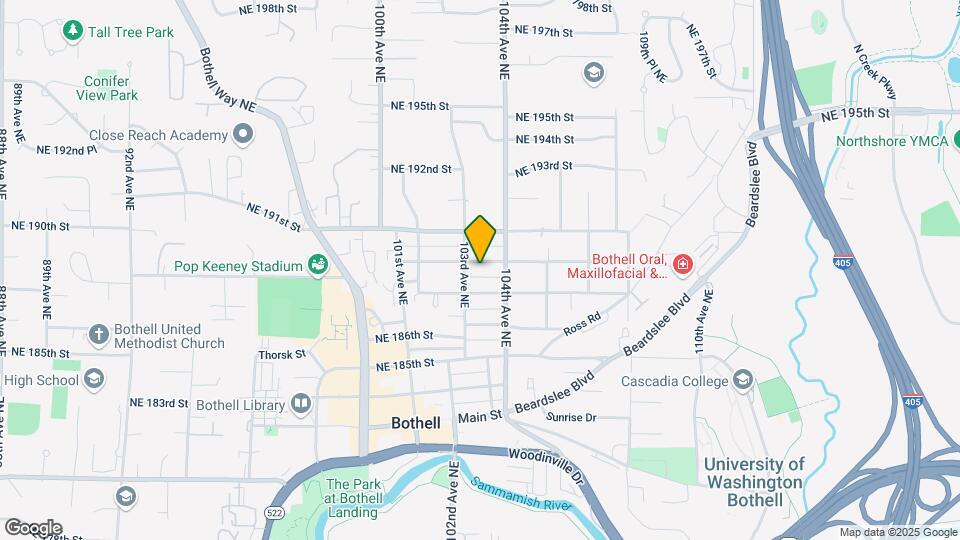 10317 NE 189th St Mapa y Detalles de la Ubicación