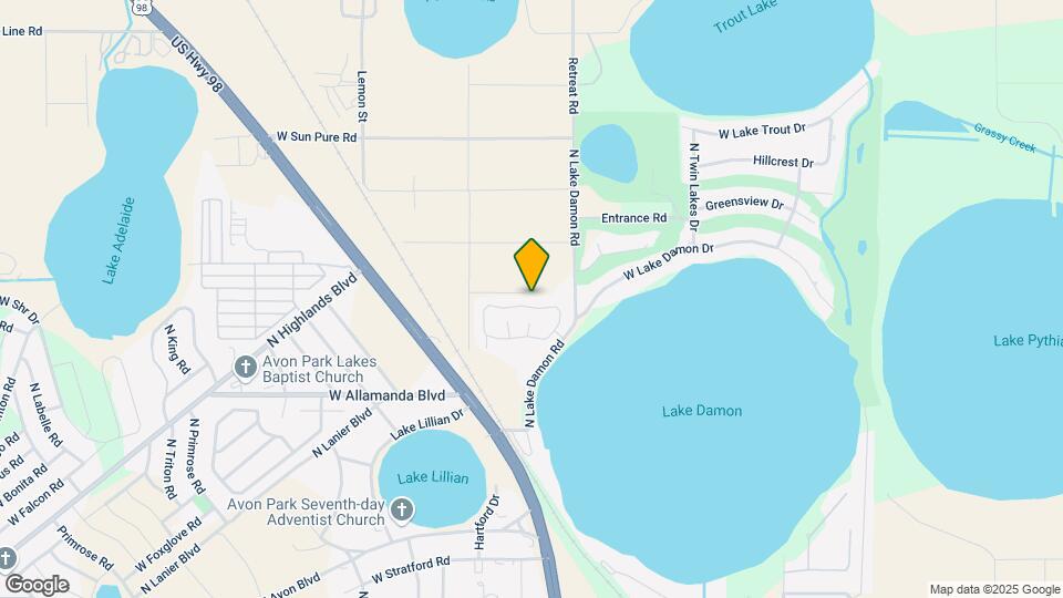 2838 Palo Verde Dr Map and Location Details