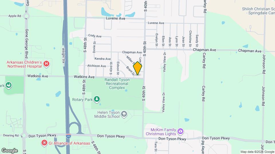 4006 Watkins Ave Mapa y Detalles de la Ubicación