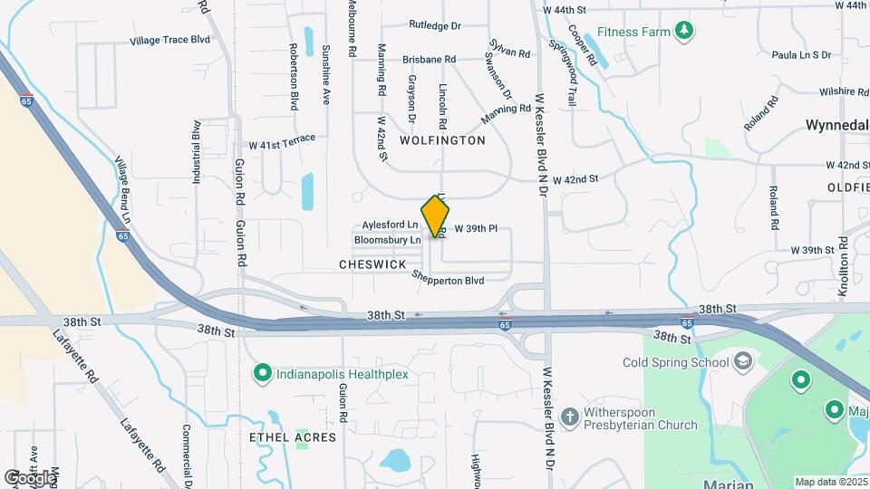3934 Lincoln Rd Map and Location Details