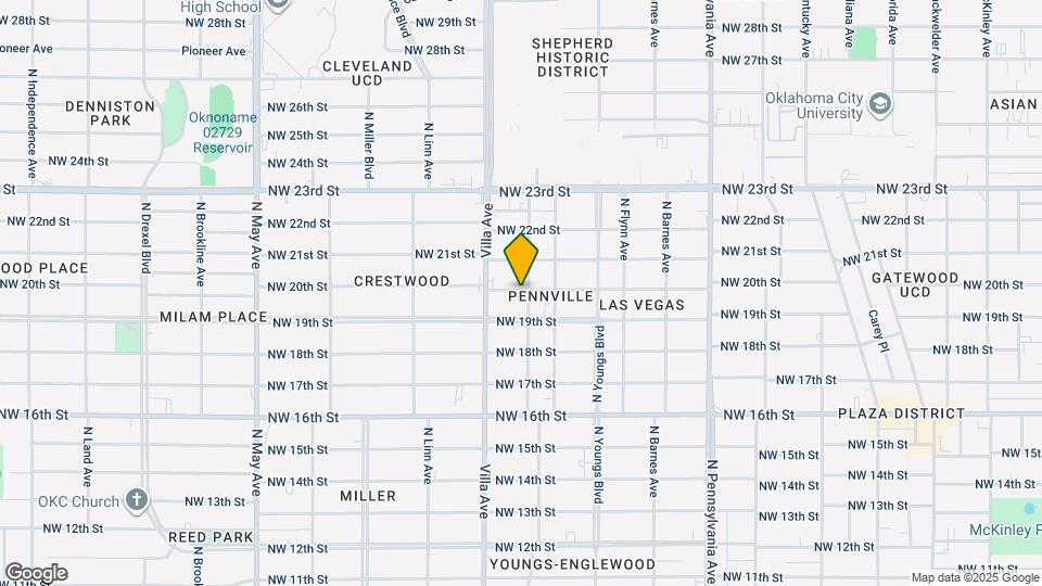 2406 NW 20th St Map and Location Details