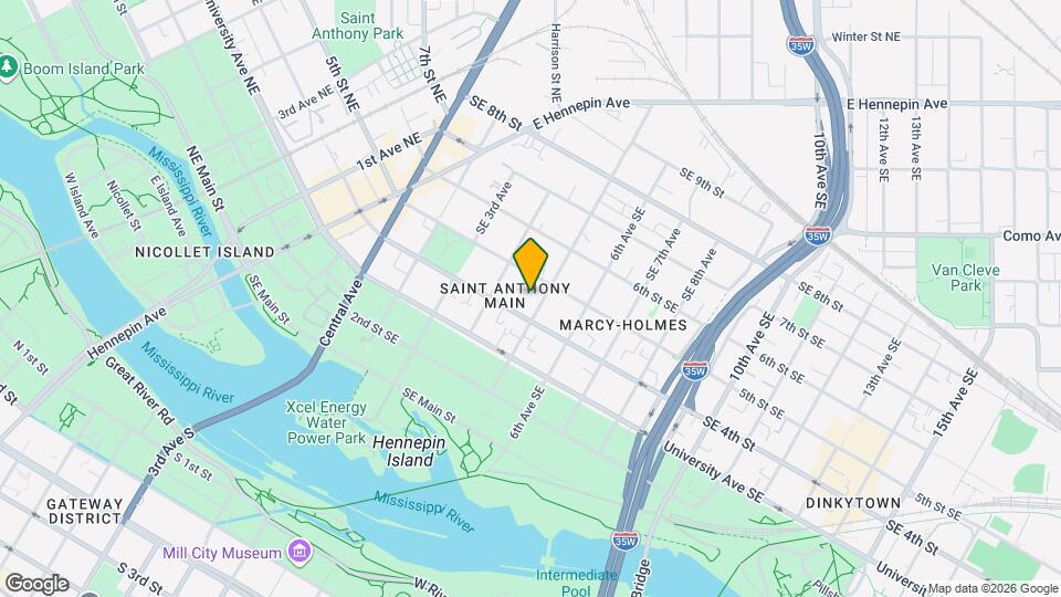415 5th Ave SE, Unit Lower Map and Location Details