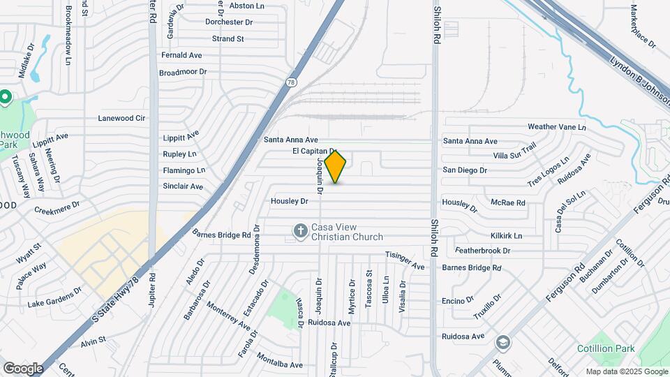 2322 Costa Mesa Dr Mapa y Detalles de la Ubicación