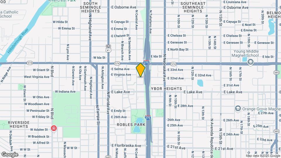 505 E Virginia Ave Map and Location Details