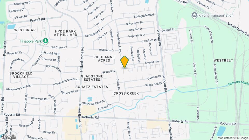 5161 Singleton Dr Map and Location Details