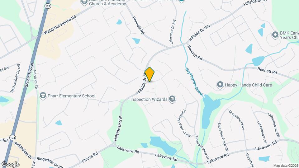 1260 Castle Pointe Ln Map and Location Details