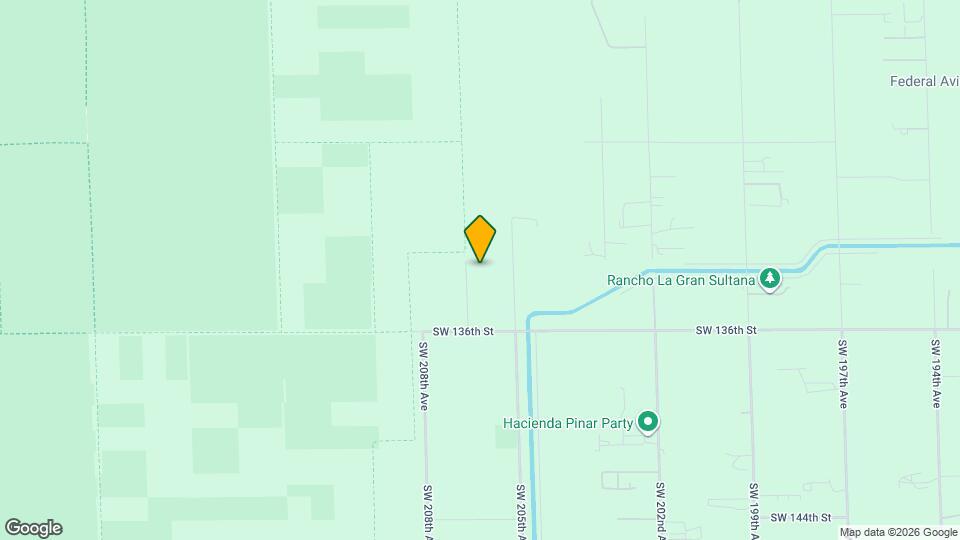 13355 SW 207th Ave Map and Location Details