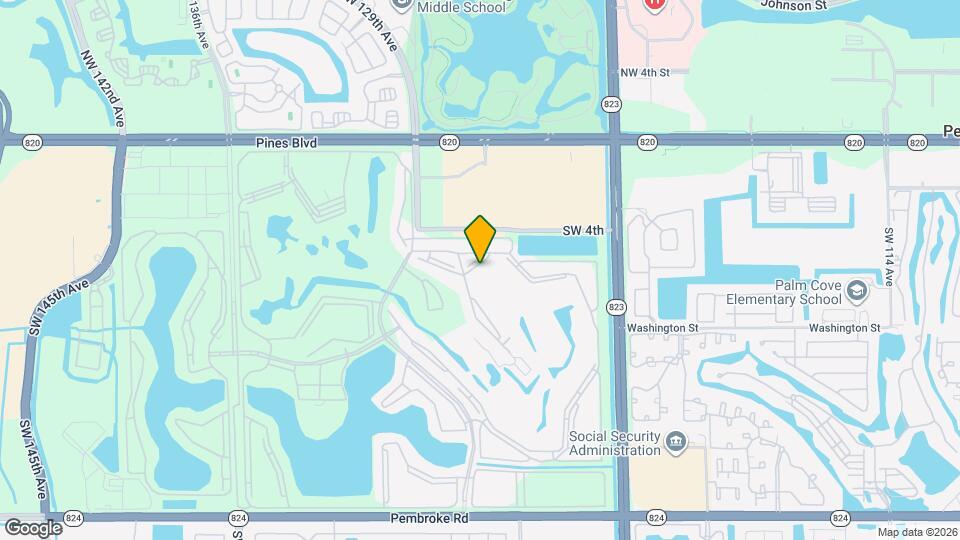 12800 SW 7th Ct Map and Location Details