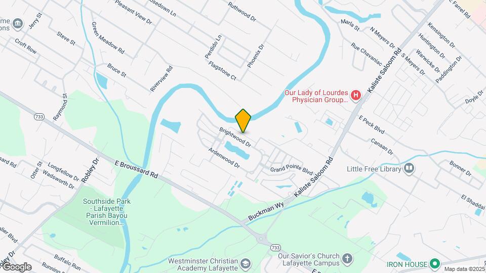 218 Brightwood Dr Map and Location Details