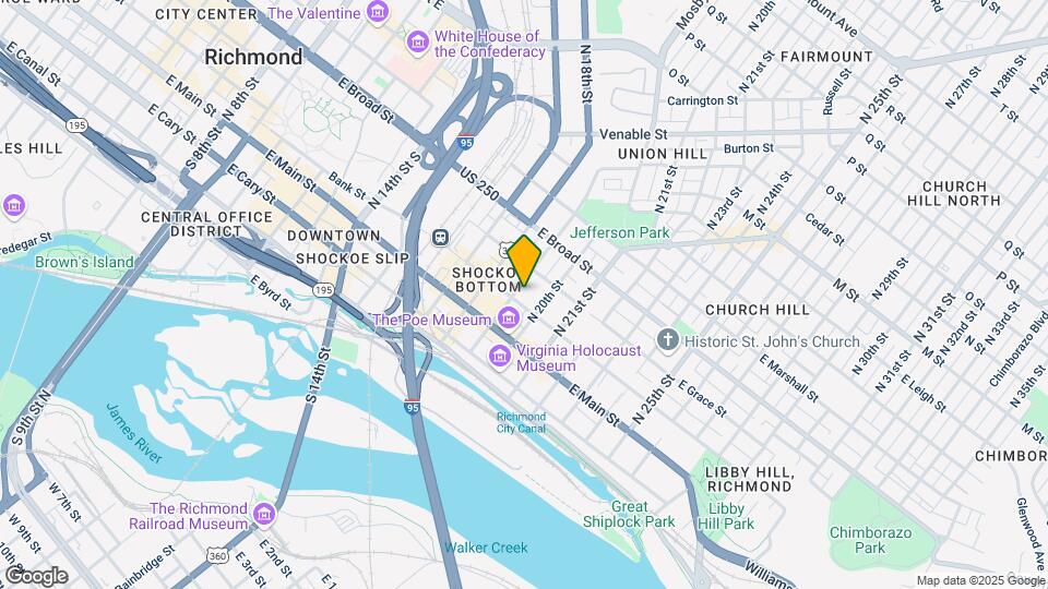 Shockoe Center Map and Location Details