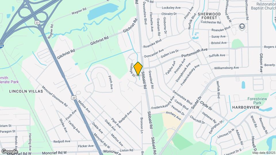 8319 Gullege Dr Map and Location Details