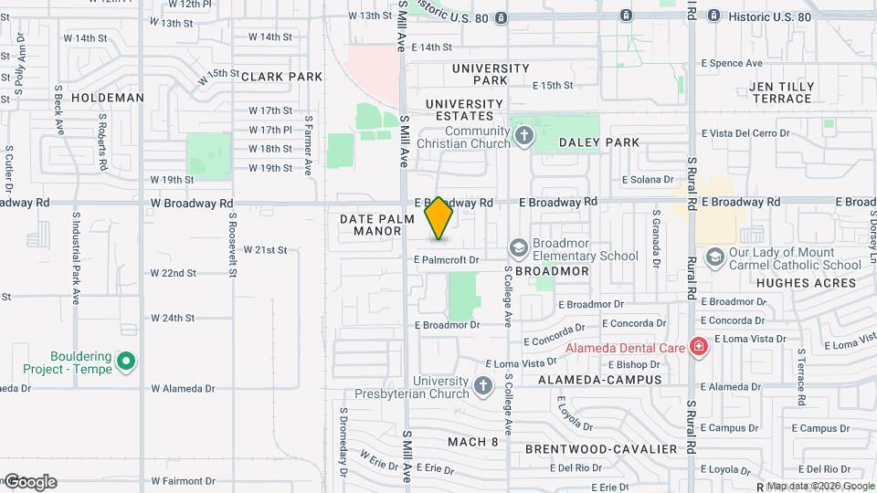 37 E El Parque Dr Map and Location Details