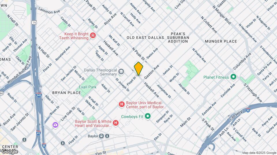 PARAMOUNT Mapa y Detalles de la Ubicación