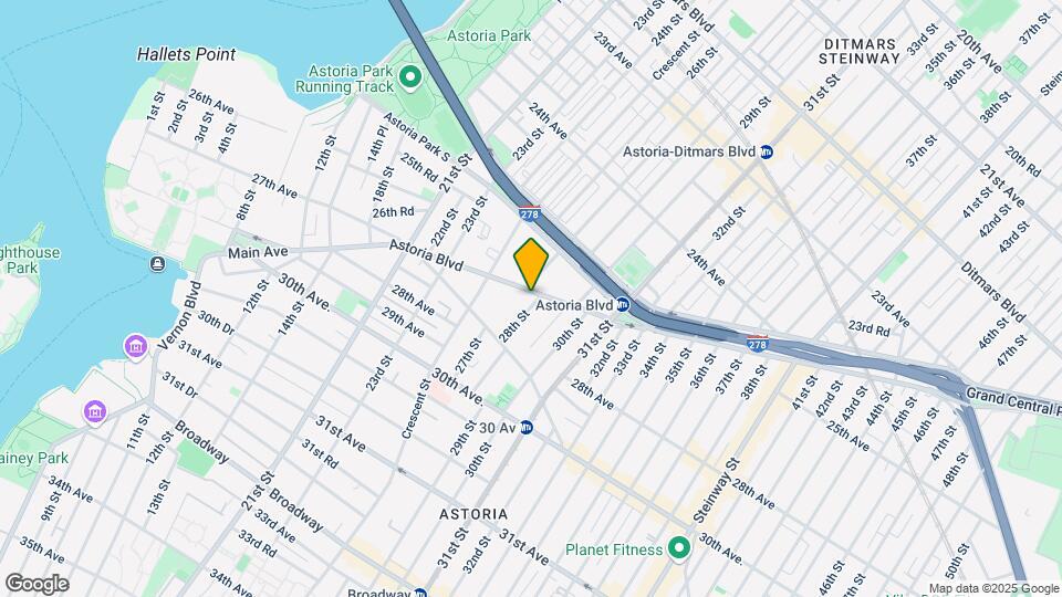 2710 Astoria Blvd Map and Location Details