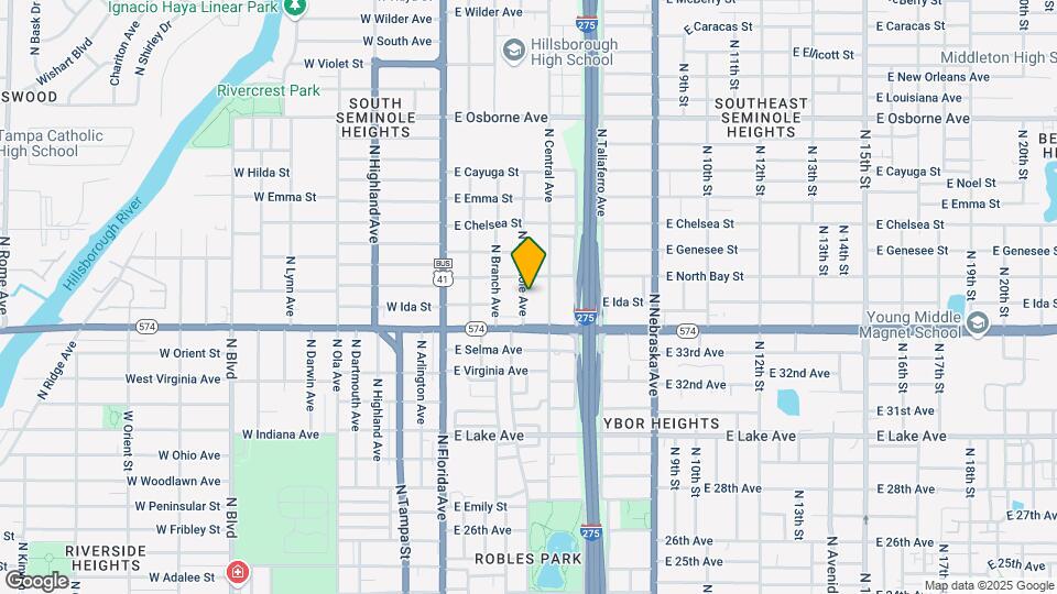 4015 N Seminole Ave Mapa y Detalles de la Ubicación