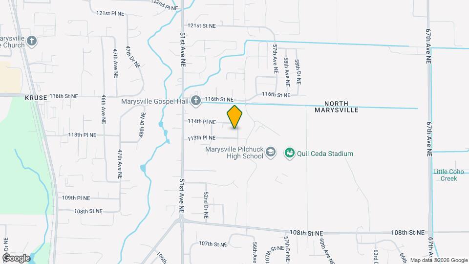 11402 54th Dr NE Map and Location Details