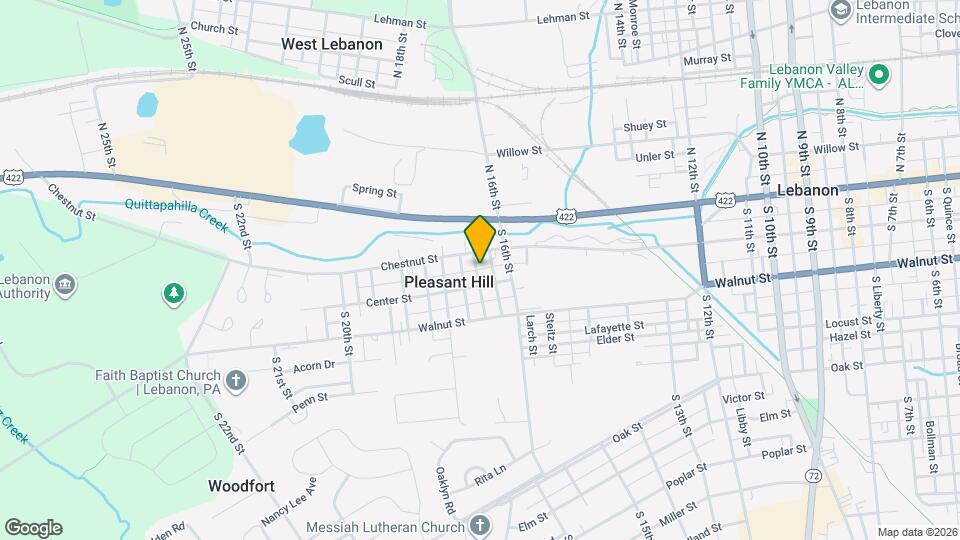 118 S 17th St Map and Location Details