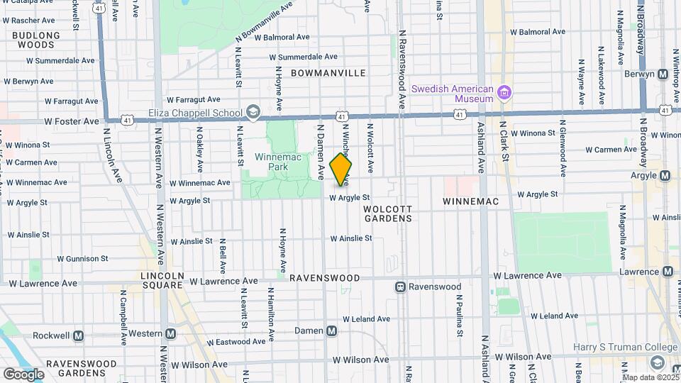 5006 N Winchester Ave, Unit 1E Map and Location Details