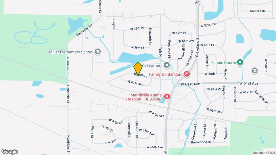 2627 W 60th Dr Map and Location Details