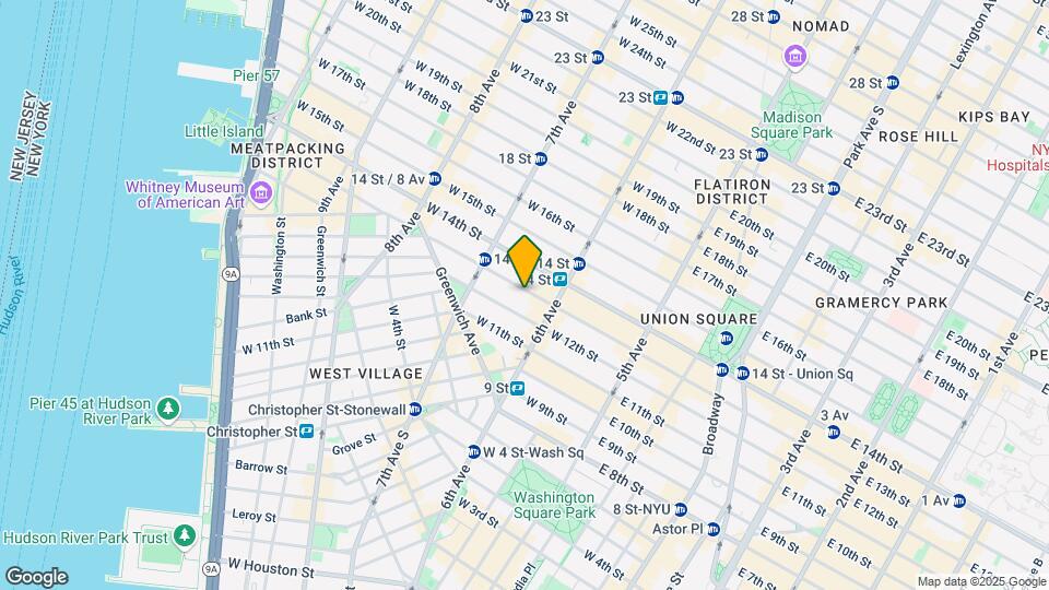 122 W 13th St Mapa y Detalles de la Ubicación