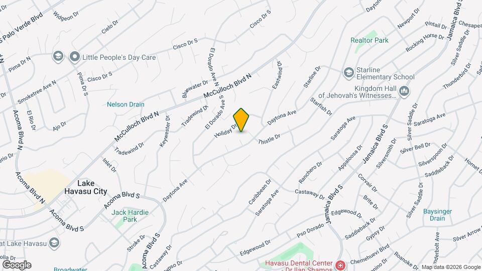 2771 Typhoon Ln Map and Location Details