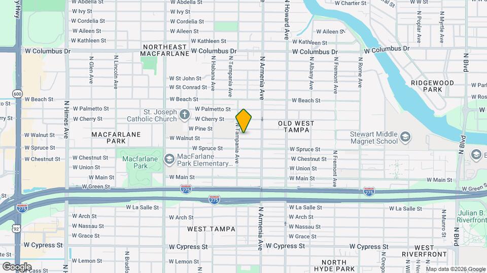 2531 W Walnut St Map and Location Details