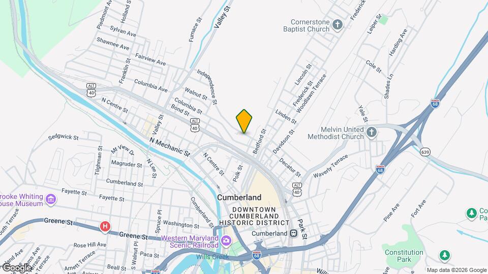 118 Independence St Map and Location Details