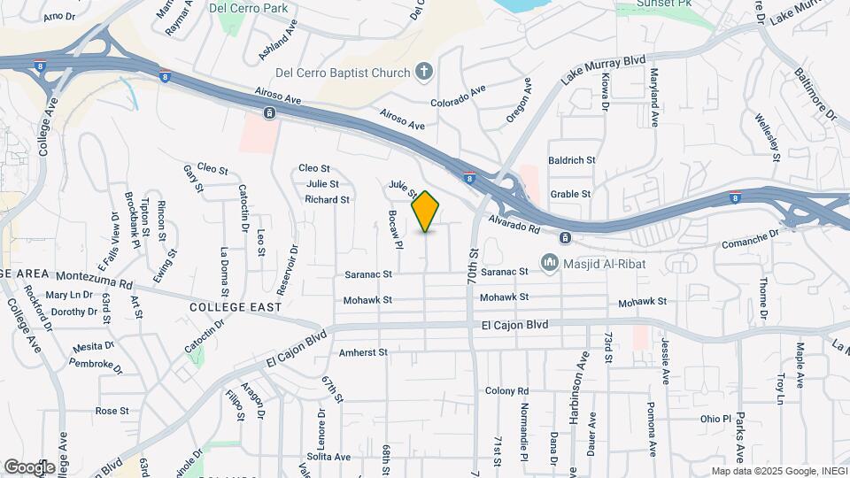 5166 69th St Map and Location Details