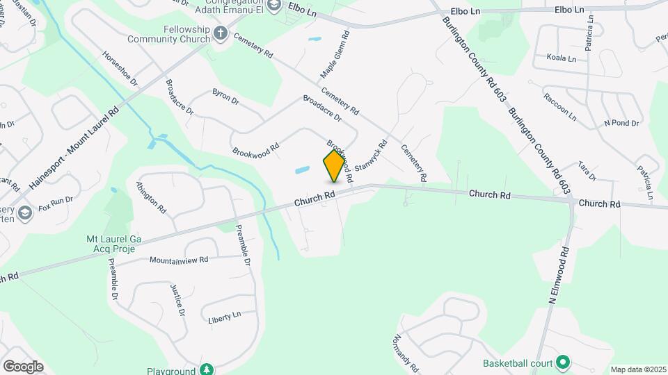 4925 Church Rd Map and Location Details