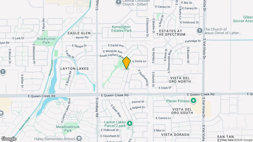 4623 S Leisure Way Map and Location Details