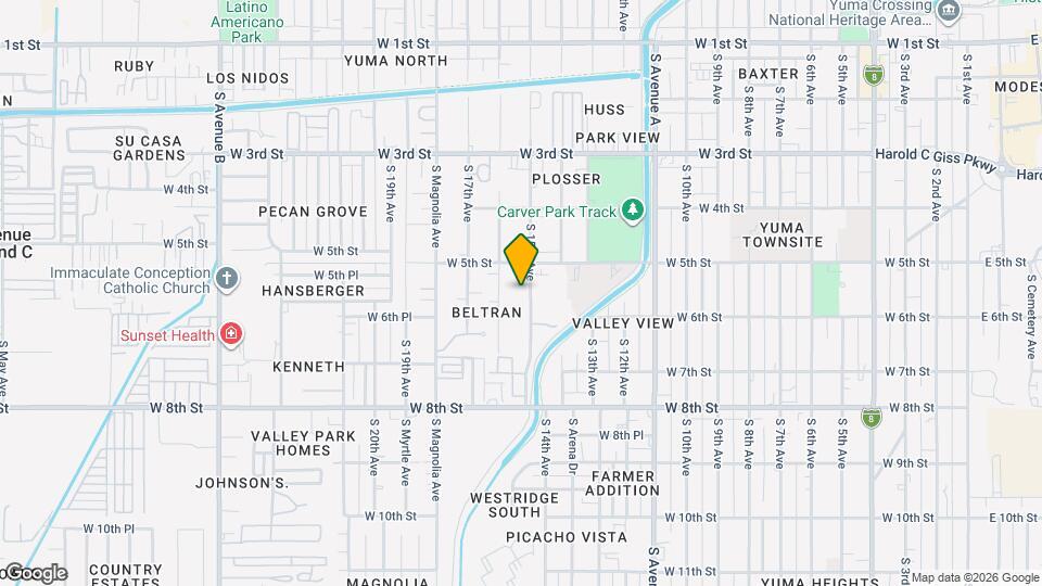 546 S 15th Ave Mapa y Detalles de la Ubicación