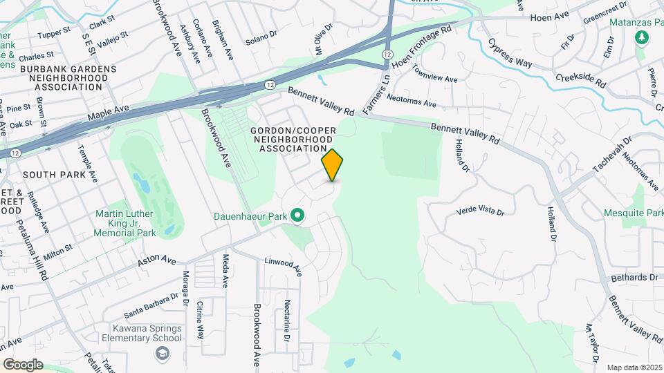 1376 Gordon Ln Map and Location Details