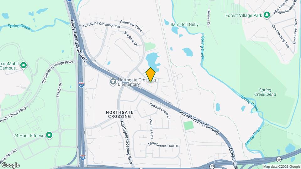 822 Autumn Point Ln Map and Location Details