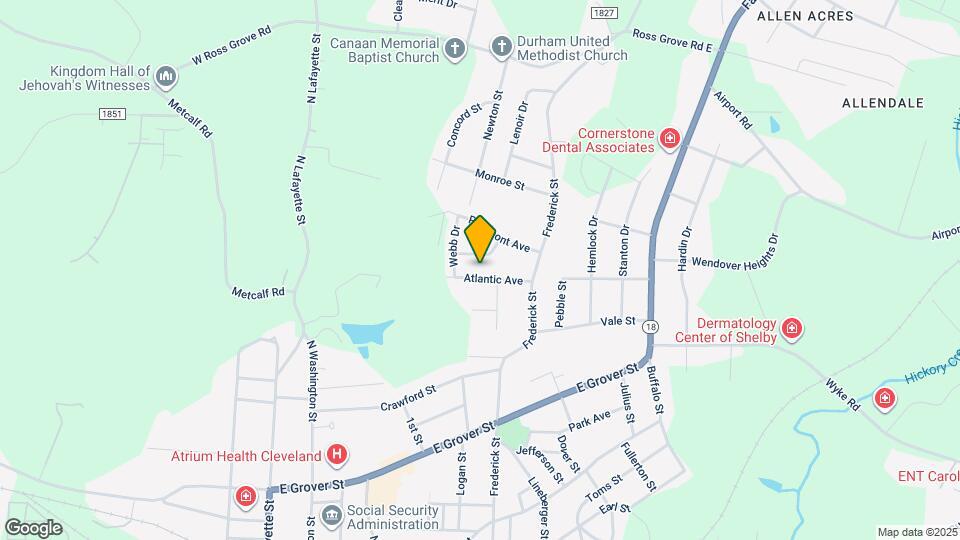 409 Atlantic Ave Map and Location Details